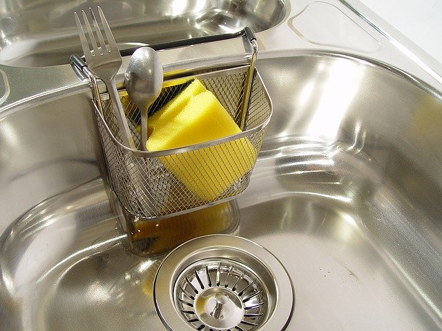 how to clean stainless steel sink hard water stains